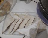Foto langkah ke 3 dari resep Samosa kw isi rogout makaroni sayuran.