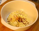 A picture of step 1 of Rajasthani Dahi Gatta.