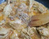 A picture of step 5 of Yogurt Karahi 😋.