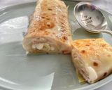 Une image de l'étape 5 de Crêpes jambon béchamel / Ficelle picarde.