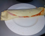 Foto del paso 2 de la receta: Rollito jamón y queso