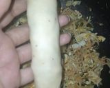 A picture of step 6 of Chicken Roll.