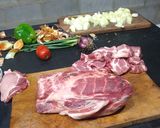 Foto del paso 1 de la receta: Bondiola de cerdo al disco