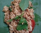 Foto langkah ke 5 dari resep Pepes Tahu Daging Giling.
