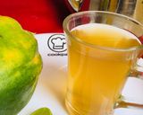 A picture of step 4 of Papaya Tea.