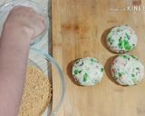 A picture of step 5 of Crispy Veg Tikki Burger Recipe/VegTikki Cheese Burger.