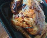 Une image de l'étape 10 de Poulet au four et pommes de terre fourrées.