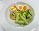 Hình bước làm 1 của món Salad khoai lang 🍠