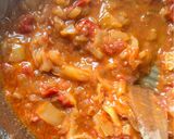 Lecsós szelet tükörtojással recept fázis 2 fotója