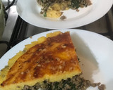 Foto del paso 5 de la receta: Pastel de polenta relleno de carne y espinacas