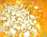 A picture of step 4 of Villege style fry arvi #Cookpadsehri.