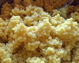 Foto del paso 3 de la receta: Bombas de mijo rellenas de rúcola y queso