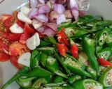 Foto langkah ke 1 dari resep Oseng tempe cabe ijo.