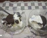 A picture of step 6 of Creamy cookie vanilla icecream.