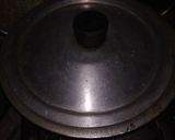 A picture of step 9 of Haryali chicken khrdai.