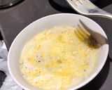 A picture of step 2 of Silver Fish with Egg.