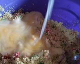 A picture of step 3 of Steamed couscous wraps.