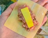 รูปขั้นตอนการทำที่ 2 ของ เกี๊ยวหมูชีส