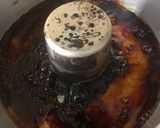 A picture of step 2 of Caramel Flan.