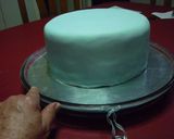 Foto del paso 4 de la receta: TORTA BAUTISMO CYRO