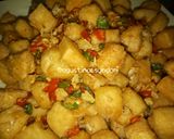 Foto langkah ke 8 dari resep 112. Tahu cabe garam.