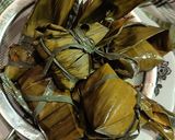 Foto langkah ke 4 dari resep Bacang Ketan (Rebus Mejikom).