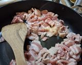 Szalonnás, káposztás burgonya Sanyisan recept fázis 2 fotója