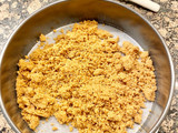 “Pastel pudín” con manzana (“Pudding cake with apples”),