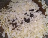 Foto del paso 1 de la receta Pimientos rellenos de arroz, merluza y tomate