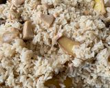 Foto langkah ke 4 dari resep Steam Rice Chicken Mushroom.