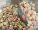 A picture of step 2 of Simple chana Chaat.