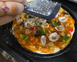 A picture of step 1 of Capricciosa Ortolana Pizza.