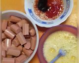 Foto langkah ke 1 dari resep Tumis Sosis Telur Saus ala Thai.