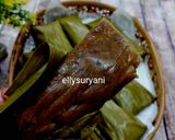 Foto langkah ke 7 dari resep Brusbus (Pepes) Pisang-Terigu.