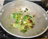 A picture of step 3 of Spicy dumplings.