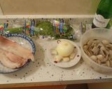 Foto del paso 1 de la receta Pijotón de Cádiz con almejas en salsa verde