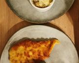 Une image de l'étape 8 de Escalope à la milanaise avec sa sauce au Saint-Marcellin & champignons.