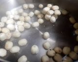 Hình bước làm 2 của món Chè bưởi hạt sen
