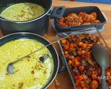 Foto langkah ke 7 dari resep Opor Ayam Kuning gurih kental.