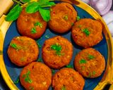 A picture of step 10 of Jackfruit Kebab.