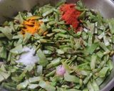 A picture of step 3 of Broad beans brown rice.
