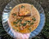 Foto langkah ke 7 dari resep Mangut tenggiri asap (tanpa santan).