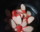 Foto langkah ke 1 dari resep Orak-arik Buncis Sosis.
