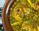 A picture of step 11 of Moroccan Chicken Tagine with Green Olives.