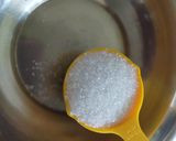 A picture of step 3 of Eggless Battenberg Cake.
