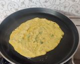 बेसन चिला (Besan chilla recipe in Hindi) रेसिपी चरण 5 फोटो
