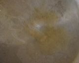 A picture of step 1 of Overleft chicken in egg sauce.