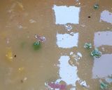 A picture of step 5 of Cornsoup#themechallenge.