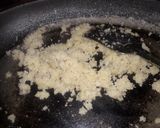 A picture of step 1 of Tricolor coconut sandesh.