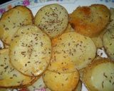 Foto del paso 3 de la receta: Papas Vikingas con eneldo y salchichas con salsa de mostaza